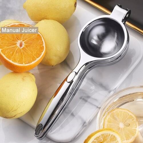 Stainless steel lemon juicer manual juicer kitchen tool hand pressure juicer orange juicer juice squeezed juice special