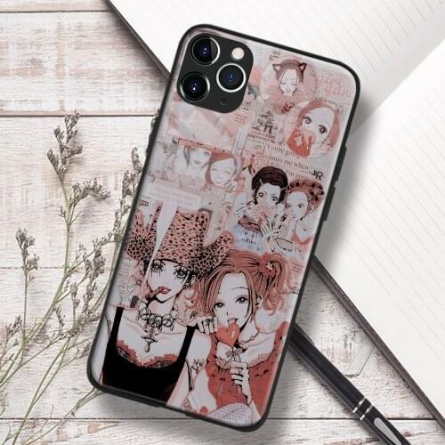NANA Collage Anime Manga Glass Soft Silicone Phone Case FOR IPhone SE 6s 7 8 Plus X XR XS 11 12 Mini Pro Max Sumsung Cover Shell