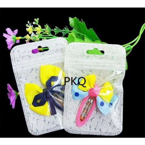 500pcs High-end Plastic Zip Lock Pouch Small Button Ring Pill Packaging Bag Self Sealing Transparent Gift Bag Waterproof 4.5*6cm