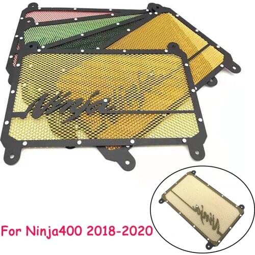 Motorcycle Radiator Guard Protector Grille Grill Cover Water Tank Protection For Kawasaki Ninja 400 Z400 NINJA400 2018-2020