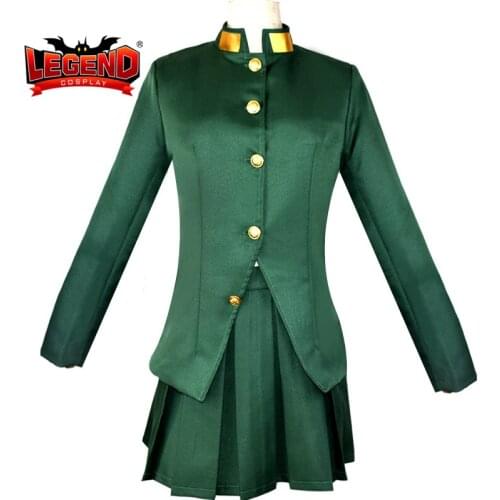JoJos Bizarre Adventure Kakyoin Noriaki Cosplay female version costume outfit skirt