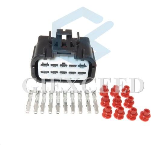 10 Pin Automotive Waterproof Sealed Connector Female Plug Socket With Terminals And Seals