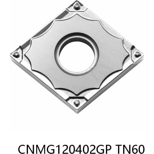 100% Original CNMG120402GP TN60 CNMG120402 GP CNMG 120402 Carbide Inserts Lathe Cutter Turning Tools for Steel