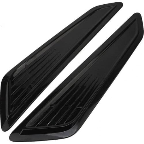 80% 2121 Hot Sell 2Pcs Car Vent Trim Anti-collision High Strength ABS Decorative Front Hood Vent Shade Cover for Camaro LT 1LT 2