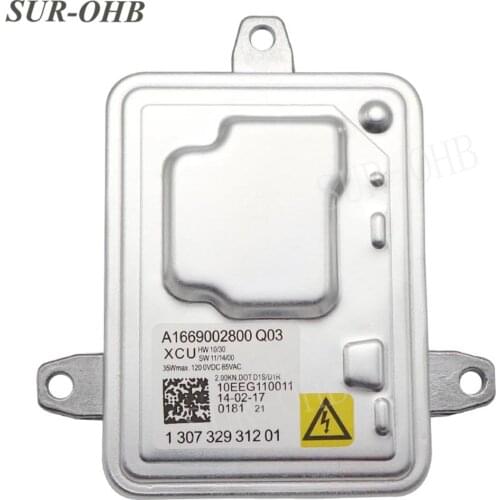 3 Series E93 Classe C ML/GL 13073291201 D1S D1R HID Xenon Ballast OEM A1669002800 Headlight control module 63117356250 31297423