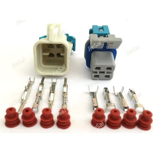 4 Pin Delphi GM LS2 O2 Waterproof Female Male Automotive Electrical Connector 15326423 12176896