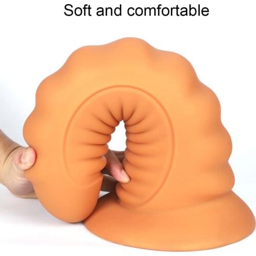 6-10cm Huge Anal Plug Liquid Silicone Big Butt Plug Adult Anal Sex Toys For Women Men Anal Dildo No Vibrator Soft Buttplug