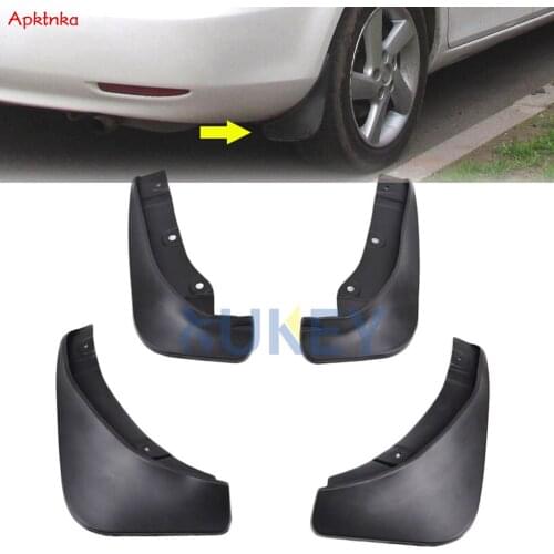 Apktnka 4Pcs Mud Flaps For Mazda 6 GG1 2002 - 2008 1st Gen 4-door Sedan Mudflaps Splash Guards Mudguards Fender 2003 2004 - 2007
