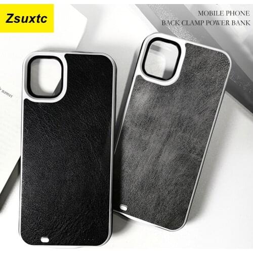 Fashion For IPhone 6 6S 7 8 X XS XR XS Max 11 11 Pro 12 Mini 12 Pro 12 Pro Max Battery Case Charger Case Smart Phone Cover