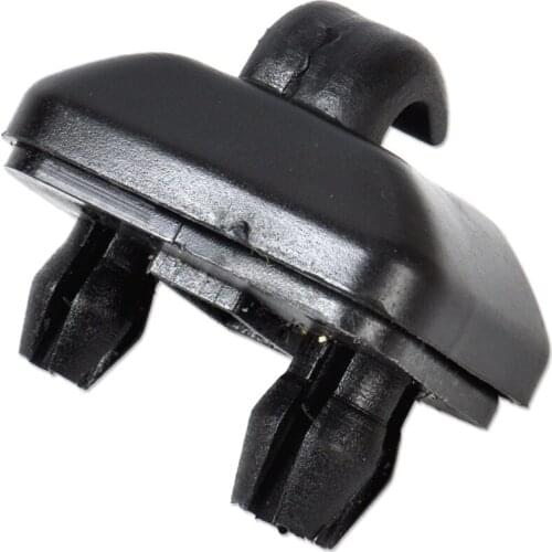 DWCX Plastic Black Sun Visor Clip Hook Bracket Hanger 8E0857562 8U0857562 For Audi A1 A3 A4 A5 Q3 Q5 2013 2014 2015
