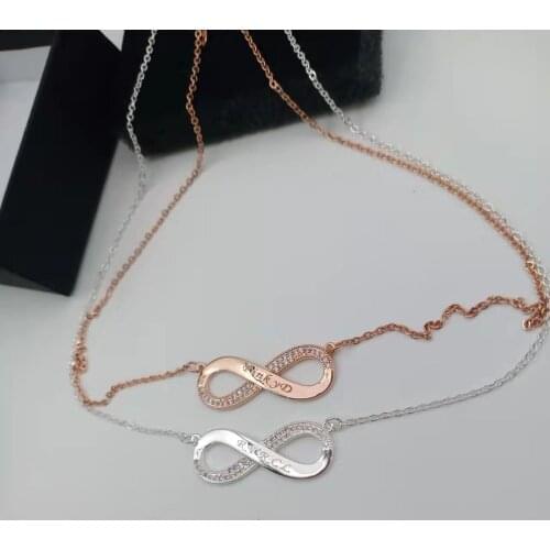 Lateefah Personality Name Necklaces Women Pendants Zirconia Necklaces Stainless Steel Custom Necklace Jewelry Lover Gift