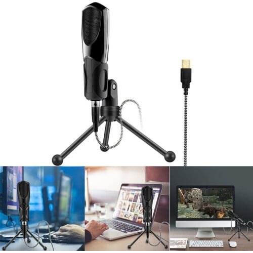 Q3B Microphone Port for High Quality Professional Capacitor for Skype Computer Mac Video Chat Recording