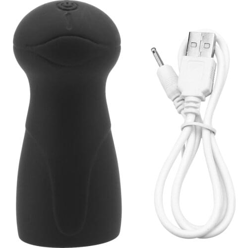 Male Masturbator Sex Toys for Men 10 Speeds Delay Lasting Trainer Male Penis Vibrator Penis Massager Glans Exerciser