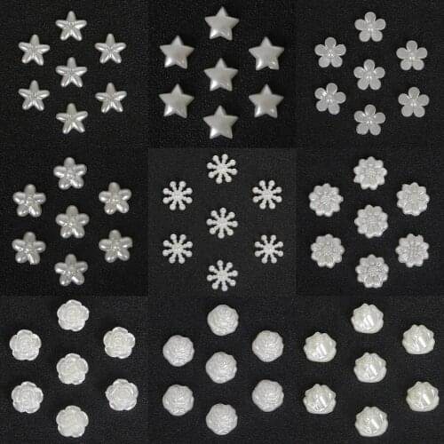 New Arrival Multi-size Variety of shapes Handcraft Ivory ABS Imitation Pearls Beads for DIY Jewelry Craft Making