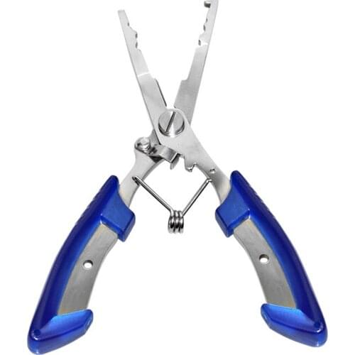 New Fishing Multifunctional Pliers fish line Cutter Scissors Black/Blue/Orange Mini fish hook remover EDC tools Beak jaw