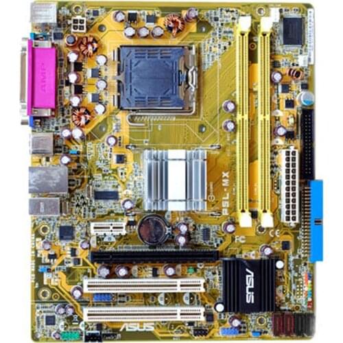 ASUS P5L-MX LGA 775 Intel 945G Original PC Motherboard DDR2 4GB Core2 Extreme/Core 2 Duo Cpus USB SATA PCI-E 16X Micro ATX