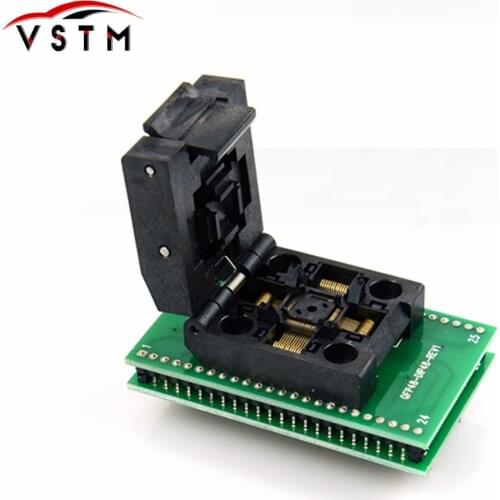 Original QFP48 to DIP48 IC Test Socket 0.5mm Picth /LQFP48 tO DIP48 Programming Adapter / TQFP48 to DIP48 Adapter