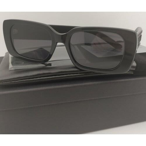 Black Rectangle Sunglasses Women Composit Brand Colored Cute Sunglasses Women Sun Womens Glasses 2020 Rectangular Sunglasses