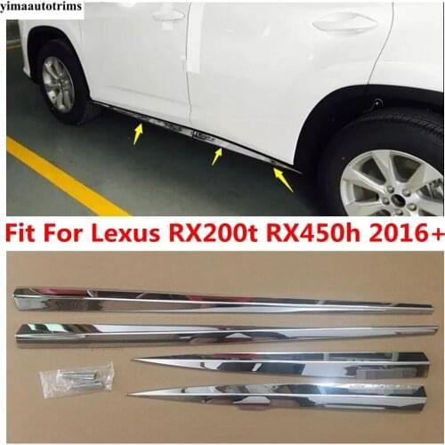 Yimaautotrim Auto Accessory Car Door Body Molding Strip Streamer Cover Trim Fit For Lexus RX RX450h 2016 2017 2018 2019 2020
