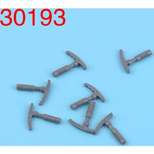 10PCS 30193 Tool Ice Axe [3-Rib Handle]Building Blocks Parts MOC DIY Education Build Toys Brick