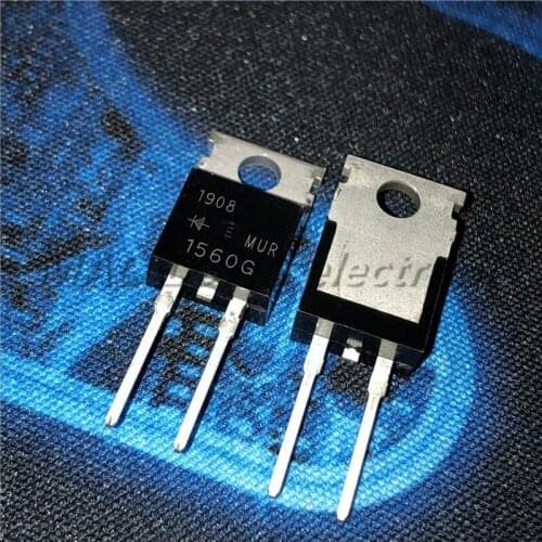 10PCS/LOT MUR1560 TO-220-2 Fast recovery diode