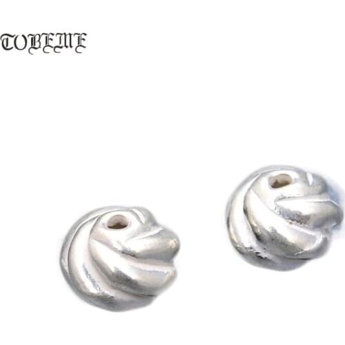 100% 925 silver jewelry beads Thailand silver Beads jewelry findings Good luck Symbol Beads DIY Bracelet