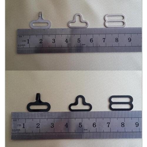 100 sets Bow Tie Hardware Necktie Hook Bow Tie or Cravat Clips Fasteners to Make Adjustable Straps on Bow Tie dip