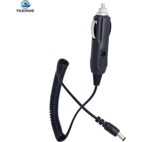 12V Travel Car Cigarette Lighter Charger Cable for BaoFeng Two Way Radio UV 5R 9R UV-5RE 5RA UV-82 TYT TH-F8 DC Power Charging