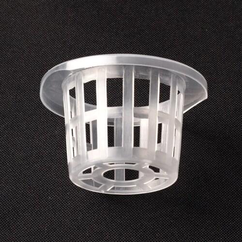 150pcs 60*42*35 Hydroponic Basket Aeroponics Net Pot Basket Salad Planting Net Cup Soilless Grow Pot