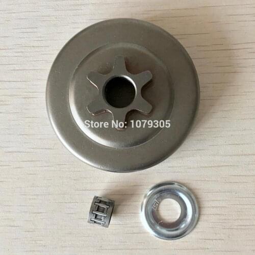 3/8 6T Clutch Drum Sprocket Washer Bearing For STIHL MS170 MS180 Chainsaw Parts