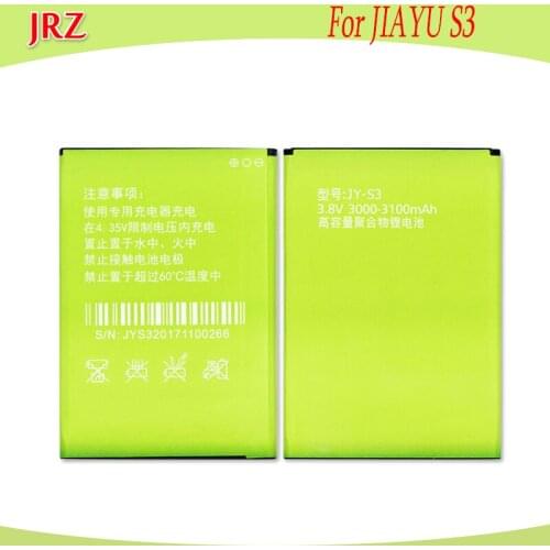 3000-3100mAh JY-S3 For JIAYU S3 Battery Batterie Bateria AKKU Accumulator PIL
