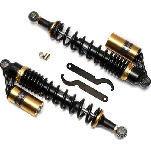 8mm spring 375mm380mm390mm400mm motorcycle shock absorber FOR Yamaha YFM660 RAPTOR YFZ350 BANSHEE YFZ450 HONDA TRX450R CR125