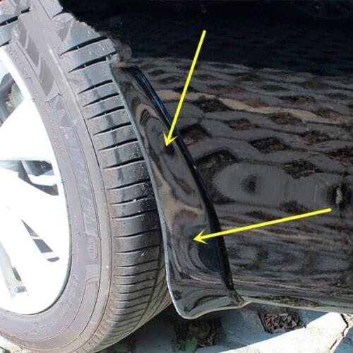 White /Black Mudguards For Honda Accord 9/9.5th 2014 2015 2016 DB024