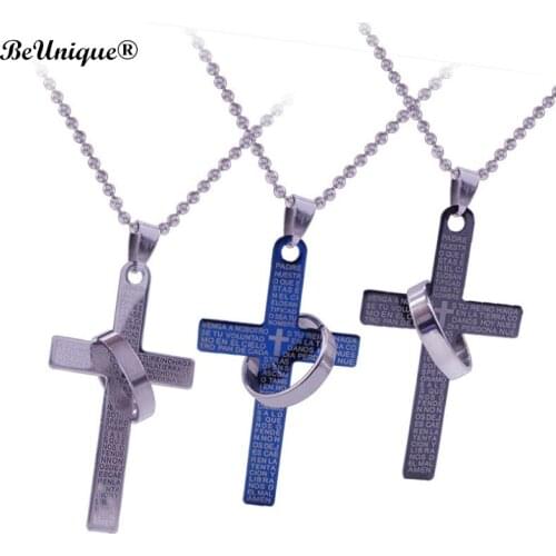 European Christian Cross Scripture key chains Pendant Novelty Religious Events Giveaway Metal keychain High-end church gifts