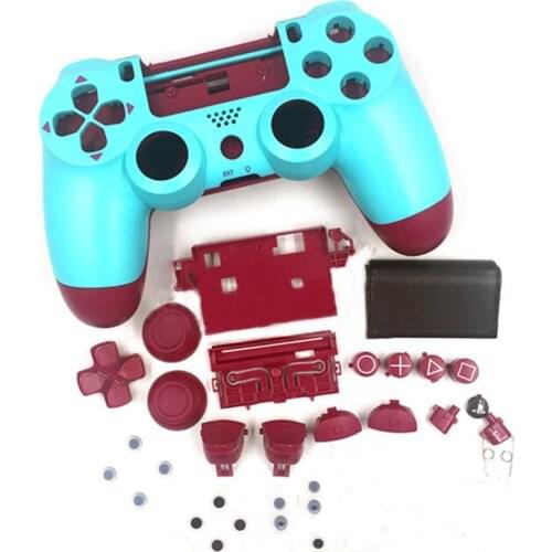 Case Cover Protective Housing Shell for Sony Playstation 4 PS4 Game Controller Gamepad Handle Buttons Set Repair Parts Kits