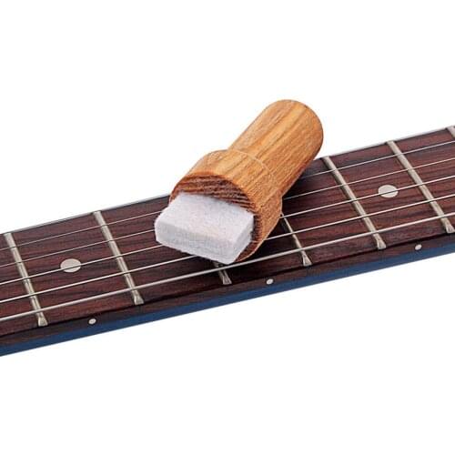 Wooden Guitar Bass Ukulele String Cleaner Stringed Musical Instrument Parts