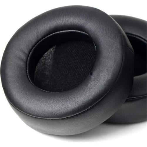 GHH Black Replacement Ear Pad Earpad Cushion replacement fit for Beat By Dr Dre PRO DETOX Headphone A657X2