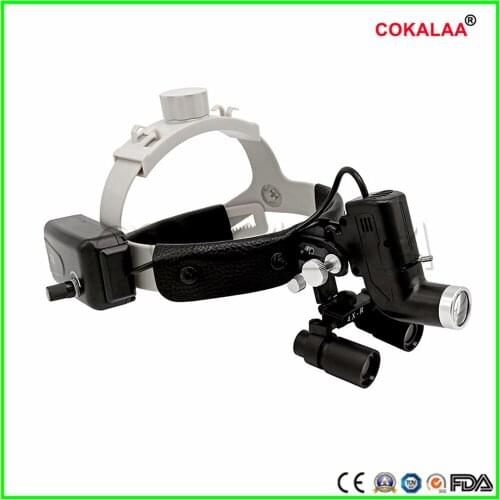 Good quality 2.5X /3.5X/ 5X /6X Operation lamp surgical headlight Dental Loupes Medical Magnifier Dental Loupes