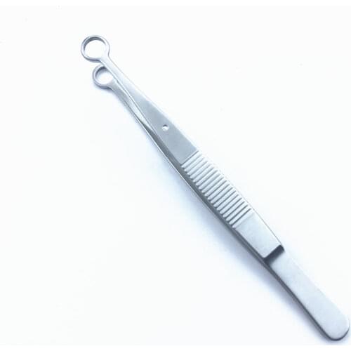 Stainless steel Tools Chalazion Forceps 5mm round surgical ophthalmic instrument