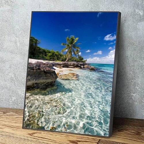 Wall Art Modular Pictures Landscape Canvas Printings Home Decor Life Is A Beach Posters Paintings For Living Room No Framework