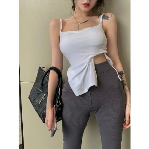 Wear a tube top short strap vest with chest pad machine thin womens coat plus size summer white