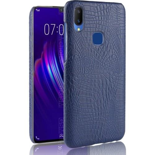 Leather Crocodile Pattern New arrival For ViVo V11i V11i Case Retro Luxury Crocodile Skin Cover Phone Case For ViVo V11i 6.3"