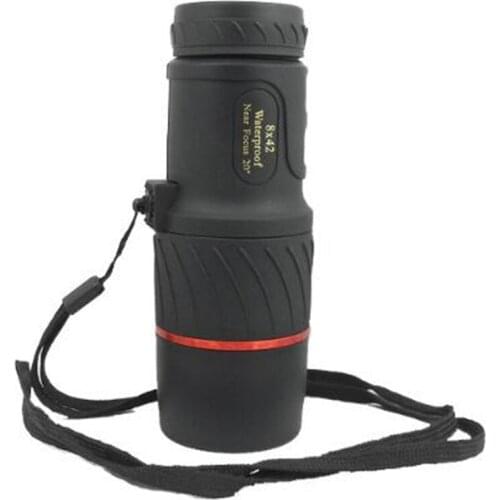 Visionking Eyepieces Telescope Monocular 8X Magnification God Eyes 8X42 Monoculars Rotating Eye Mask HD Green Film K8X42