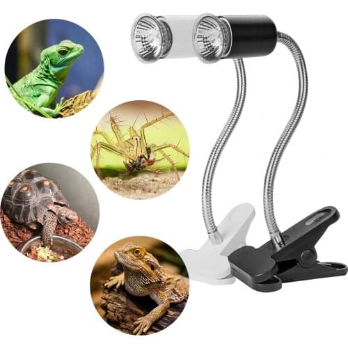 Pet Heating Clip Light Reptile Light Stand Full Spectrum Sun Light Stand Reptile With Clip Not Include Light Bulb Heating Lamp