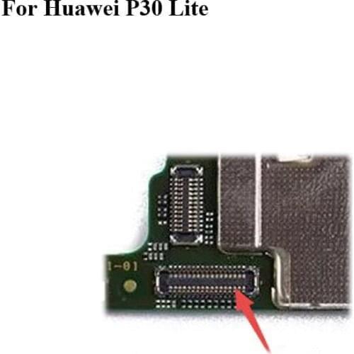 2PCS Dock Connector Micro USB Charging Port FPC connector For Huawei P30 Lite p 30 Lite logic on motherboard mainboard p30lite
