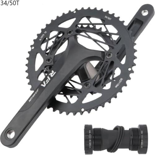 RFA 34/50T 7075 alloy CNC light weight 22 speed road bike folding bike chain wheel crank arm set