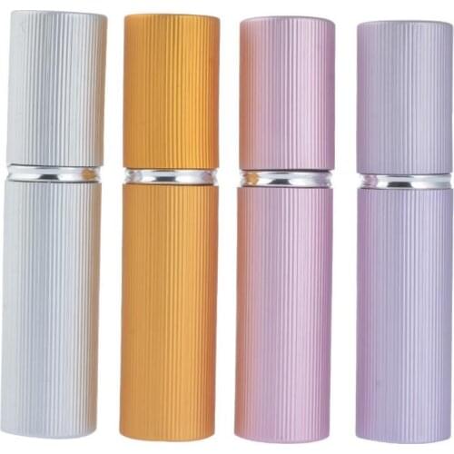 Brand New Good-Quality Metal 5ml Aluminum Spray Atomizer Travel Refillable Perfume Bottle Wholesale