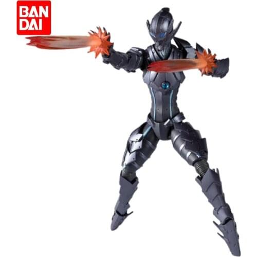 BANDAI SHF Steel Ultraman Bemular Figure Assembly Model Moving Doll Decorations Childrens Gifts