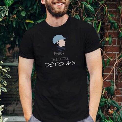 Hunter X Hunter Vintage Tshirt Men Women Fun Manga Enjoy The Little Detours Casual Tee Cartoon Kawaii O-neck Streetwear Male