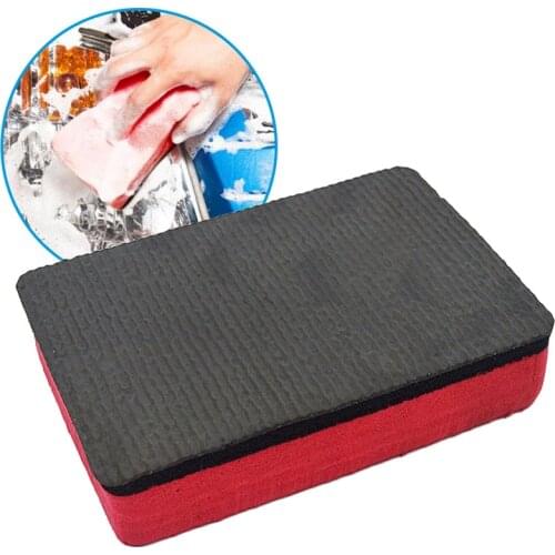 Car Magic Clay Bar Pad Sponge Block Cleaning Eraser Wax Polish Pad Useful Tools